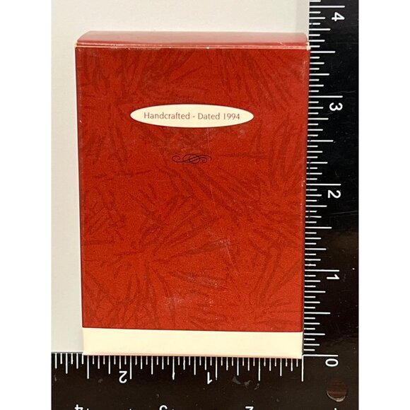 1994 HALLMARK KEEPSAKE ORNAMENT QX551-6 BROTHER CAR PUPPY DOG - Picture 2 of 8